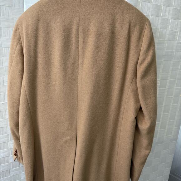 Timeless Tan Sport Coat with Notch Lapels 100% Camel Hair - Picture 2 of 8